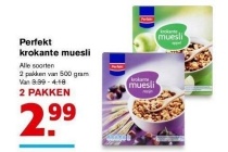 perfekt krokante muesli