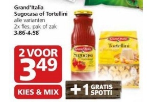 grand italia sugocasa of tortellini