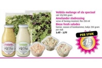 veldsla melange of sla speciaal amelander sladressing of bieze fresh salades