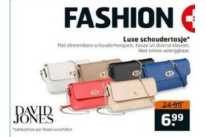 david jones luxe schoudertasje