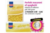 perfekt macaroni of spaghetti