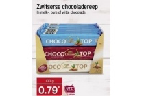zwitsere chocoladereep