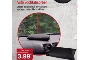 auto vochtabsorber