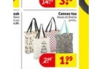 canvas tas