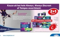 always always discreet of tampax