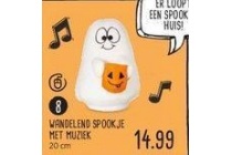 wandelend spookje met muziek