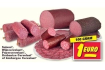 salami wijncervelaat pepercervelaat brabantse cervelaat of limburgse cervelaat