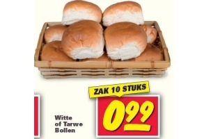 witte of tarwe bollen