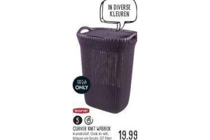 curver knit wasbox