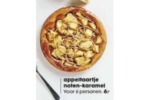 appeltaartje noten karamel