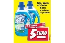 alle witte of color reus