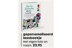 gepersonaliseerd leesboekje