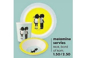 melamine servies