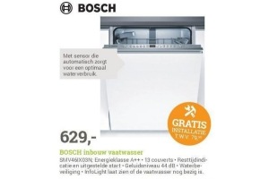 bosch inbouw vaatwasser