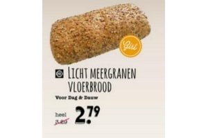 licht meergranen vloerbrood