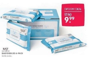 naif babydoekjes 6 pack