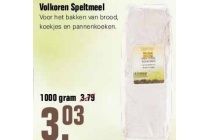 volkoren speltmeel