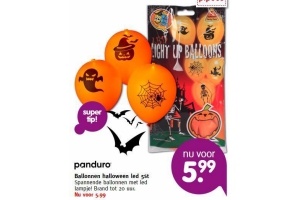 ballonnen halloween led