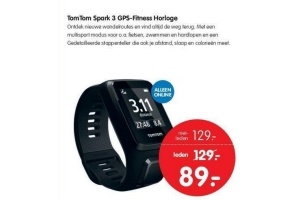 tomtom spark 3 gps fitness horloge