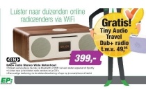 dab radio stereo wide notenhout