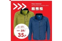 fleece herenvest