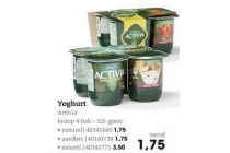 activa yoghurt