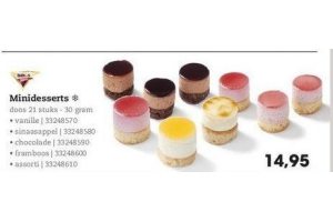 minidesserts