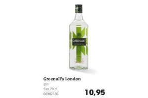 greenall s london