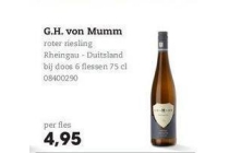 g h von mumm