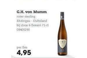 g h von mumm