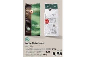 koffie rainforest