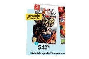 switch dragon ball xenoverse