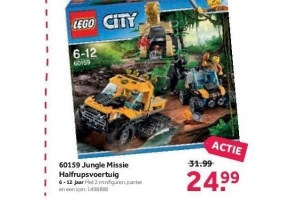 60159 jungle missie halfrupsvoertuig