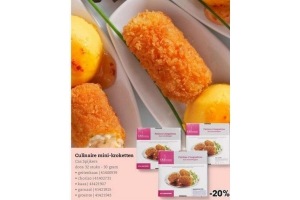 culinaire mini kroketten