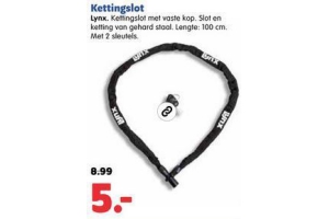 kettingslot