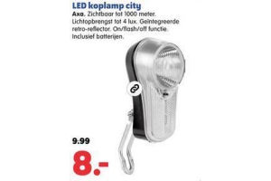 led koplamp city