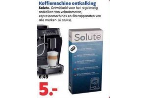 koffiemachine ontkalking