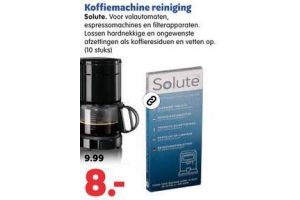 koffiemachine reiniging