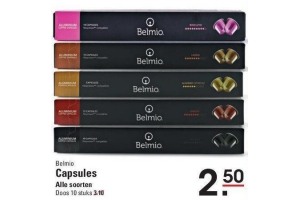 belmio capsules