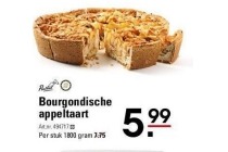 bourgondische appeltaart