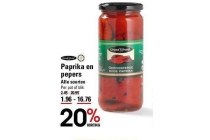 paprika en pepers