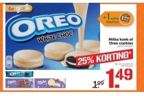 milka koek of oreo cookies