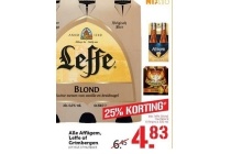 alle affligem leffe of grimbergen