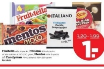 fruitella italiano mentos of candyman