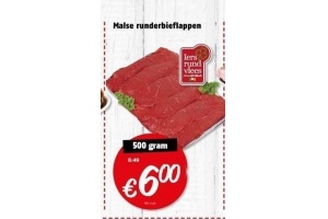 malse runderbieflappen