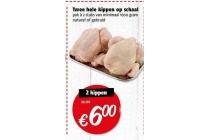 2 kippen