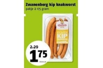 zwanenberg kip knakworst