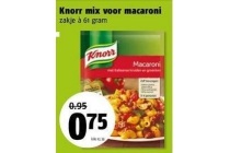 knorr mix voor macaroni