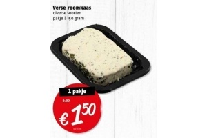 verse roomkaas