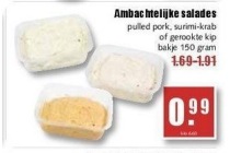 ambachtelijke salades